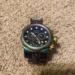 Invicta Men's 19764 Reserve Venom Iridescent Stainless Steel Watch